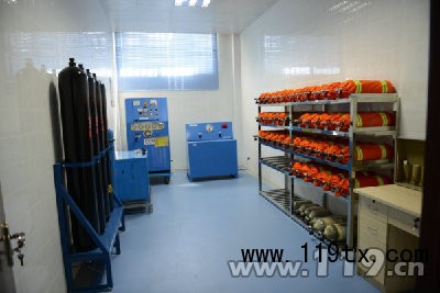 可實現對空氣呼吸器和氧氣呼吸器各部件的保養和復檢
