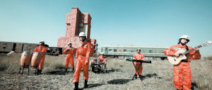 新疆首個消防公益MTV拍攝現場
