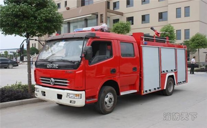 東風消防車 4噸消防車 多利卡消防車 水罐消防車