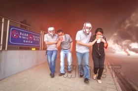 長(zhǎng)株潭三地消防在株洲開展跨區(qū)域滅火救援演習(xí)