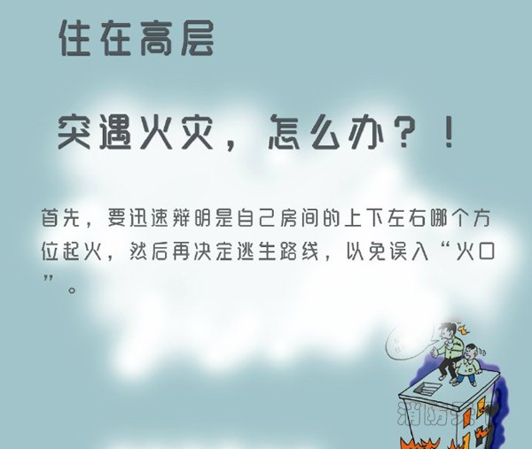 住在高層的你突遇火災(zāi)，能安全逃生嗎？