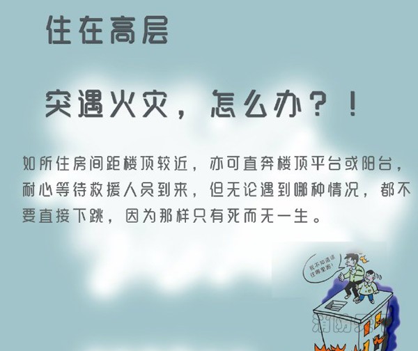 住在高層的你突遇火災(zāi)，能安全逃生嗎？