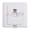 西門子(SIEMENS)一位電話插座/電話插座 (遠(yuǎn)景)